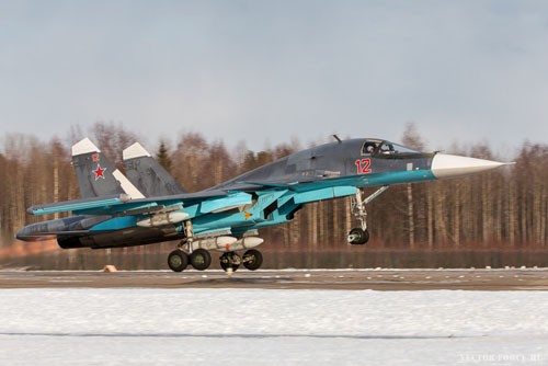 Muc kich MiG-29SMT, Su-34 Khong quan tap tran ban ten lua-Hinh-11